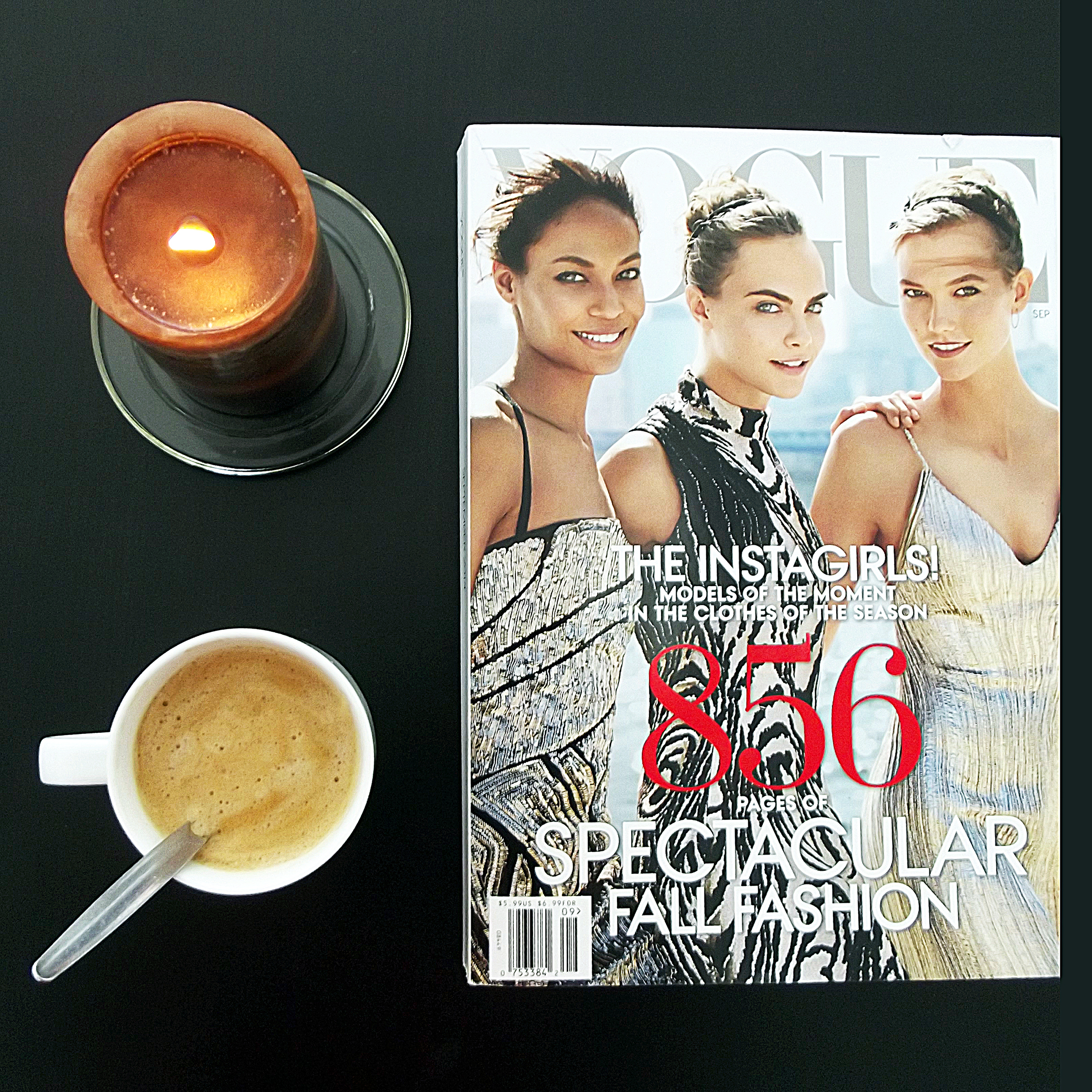 coffee candle vogue