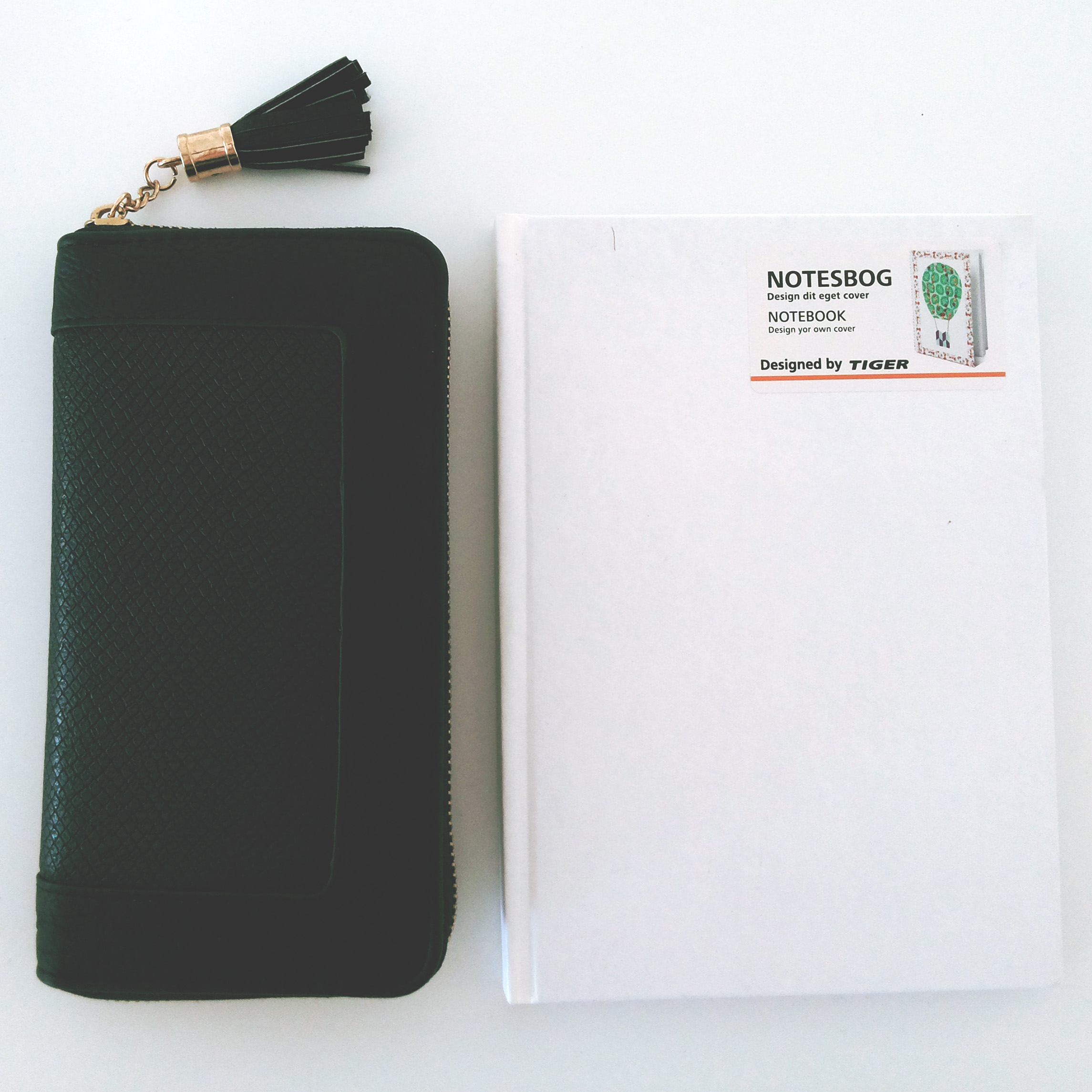 SUITEBLANCO wallet & TIGER notebook