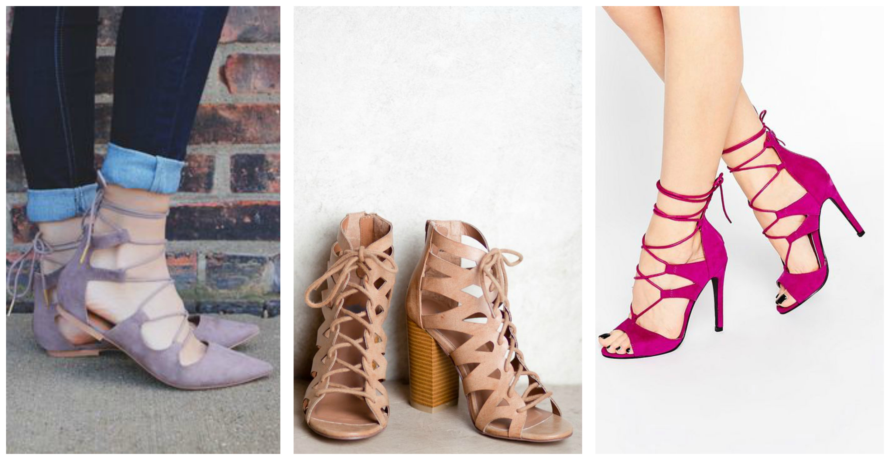 laced up shoes spring inspiration